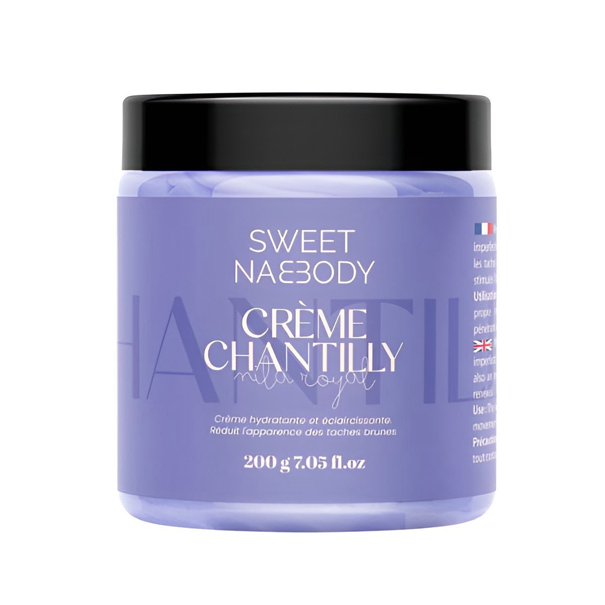 Sweet nab body Chantilly nila royale Corps et cheveux-200 gr