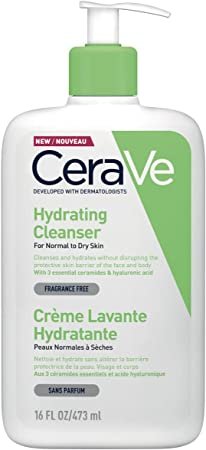 CeraVe-Crème Lavante Hydratante-473ml