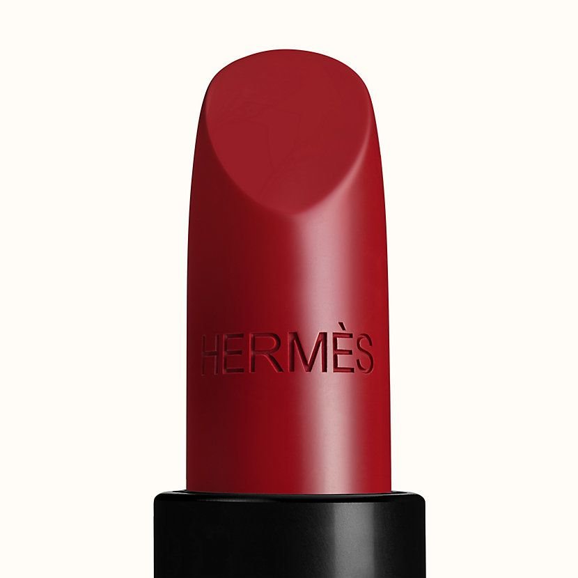 Hermès-Rouge à lévres-Rouge Hermes, Satin lipstick refill, Rouge H n°85 - Image 4