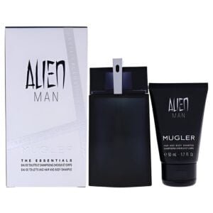 Coffret Mugler-Alien Man-EDT-100ml+Shampooing cheveux et corps-50ml