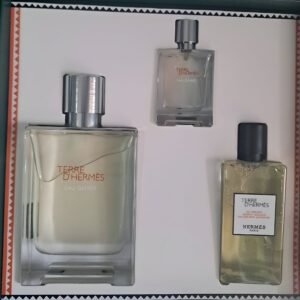 Coffret Terre D'Hermès-Eau Givrée-Eau de Parfum-100ml (03 Pièces)