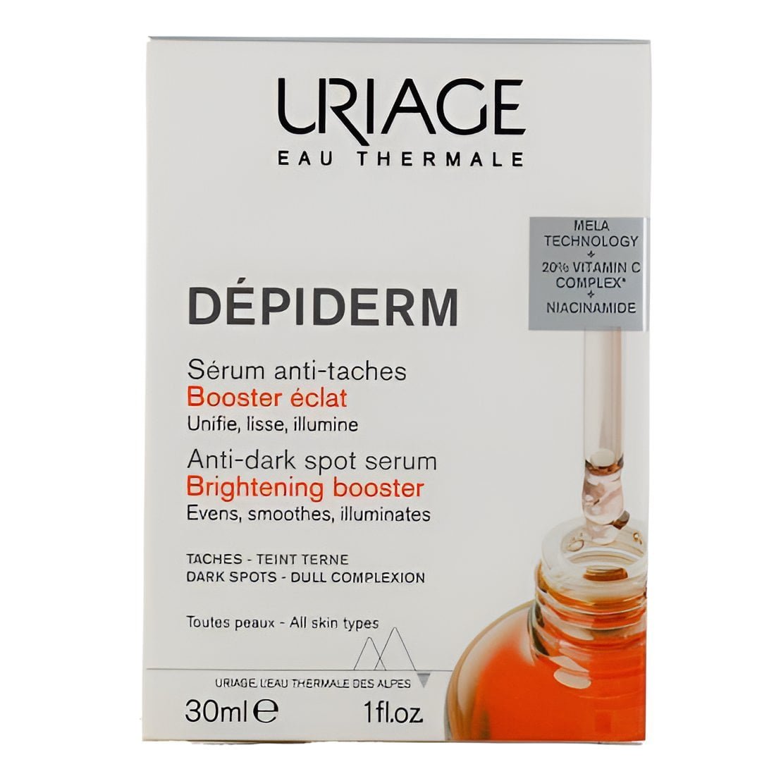 Uriage-Dépiderm-Sérum Anti Taches-30ml