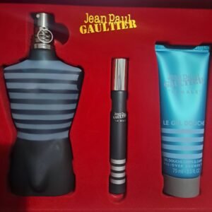 Coffret-JEAN PAUL GAULTIER-Le Male-Eau de Toilette 125ml+Gel Douche75ml+EDT10ml