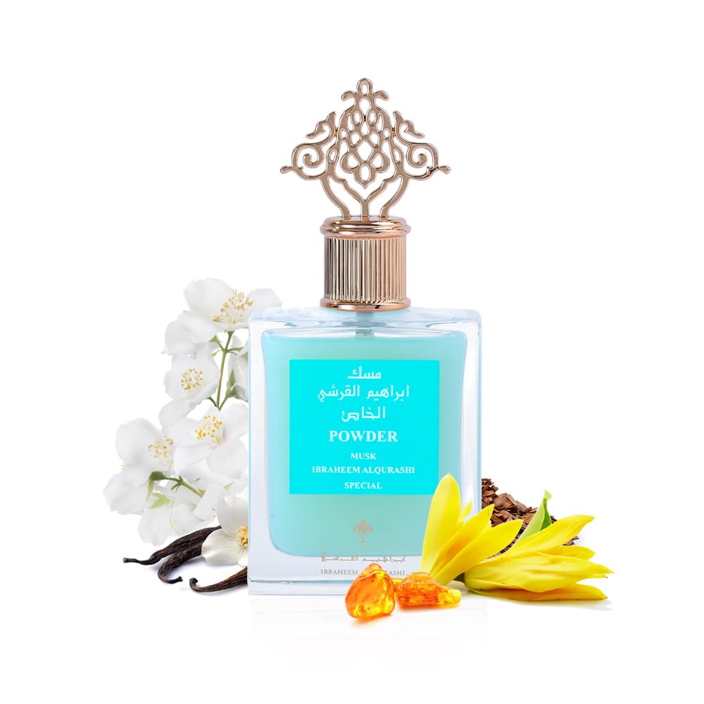 ابراهيم القرشي-Ibraheem Al Qurashi-Powder Musk-Eau de Parfum-75ml - Image 2