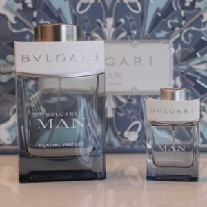 Coffret-BVLGARI-BVLGARI MAN-GLACIAL ESSENCE-Eau de Parfum-100ml+15ml