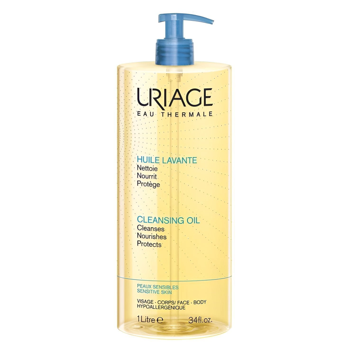URIAGE-HUILE LAVANTE-HUILE NETTOYANTE-1Litre