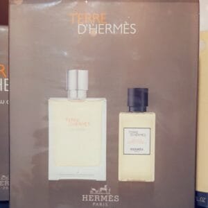 Coffret Terre D'Hermès-Eau Givrée-Eau de Parfum-100ml+Gel douche 80ml
