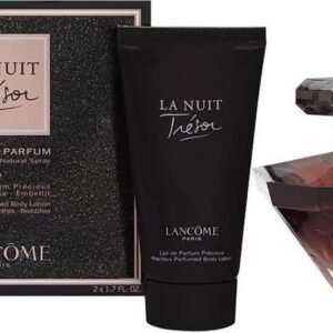 Coffret Lancôme-La Nuit Trésor-Eau de Parfum-50ml+Lait Précieux (Hydrate-Lisse-Embellit)