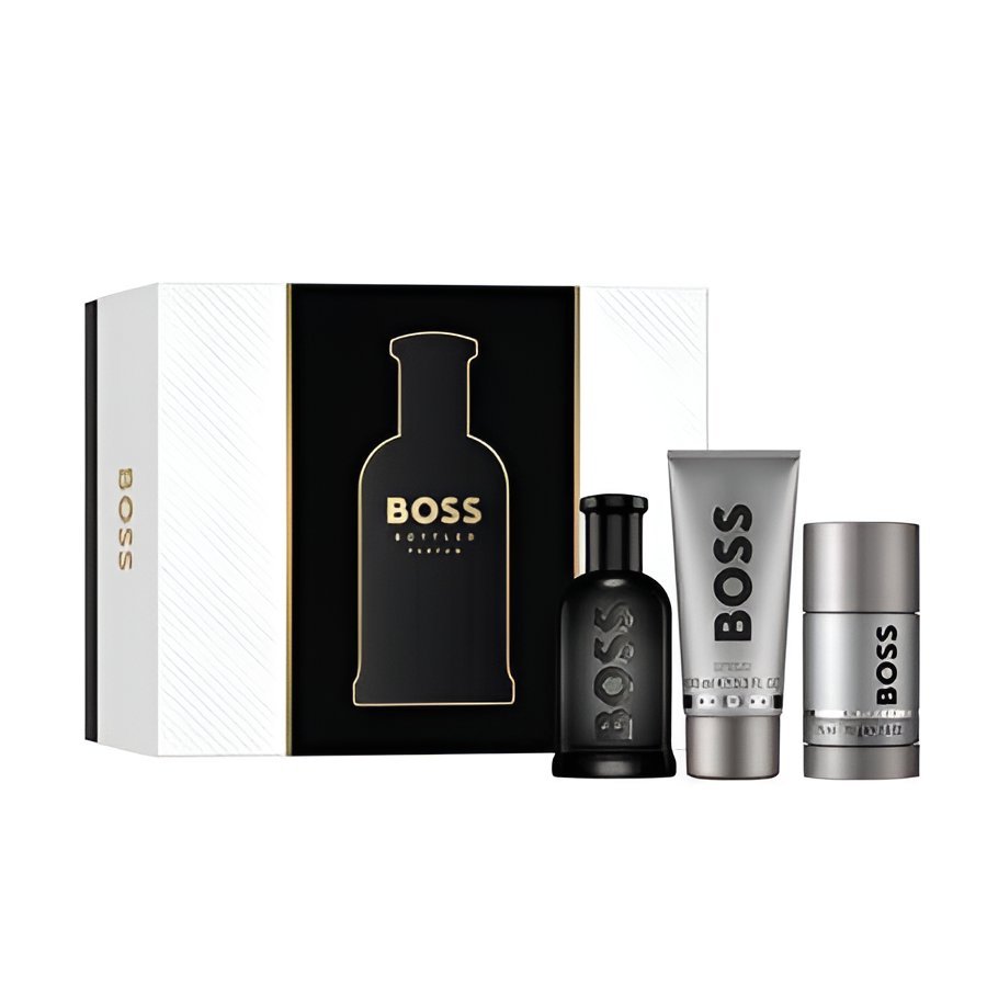 Coffret Hugo Boss-Bottled-Le Parfum+Gel douche+Stick