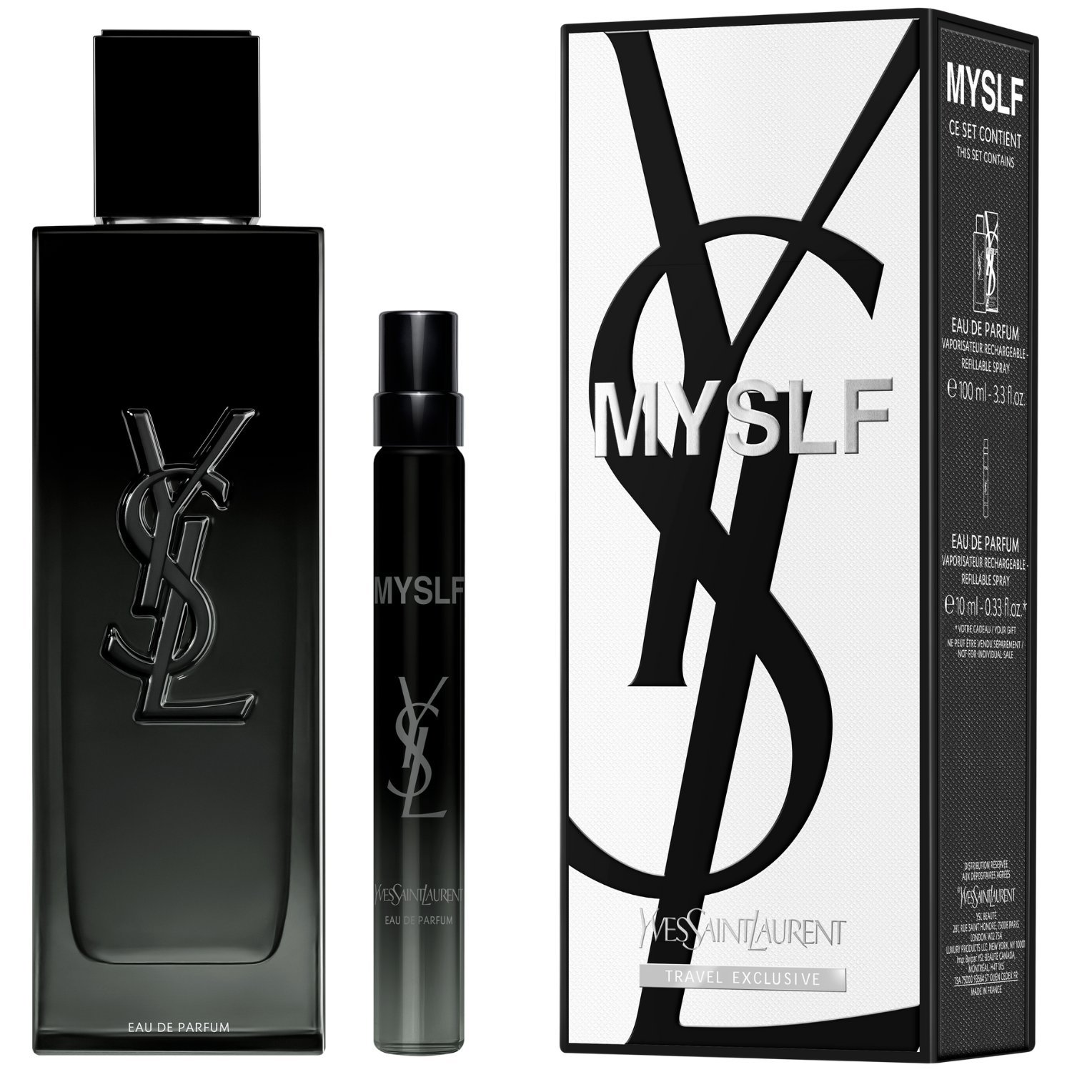 Coffret Yves Saint Laurent(2023)-MYSLF-Eau de Parfum-100ml+10ml