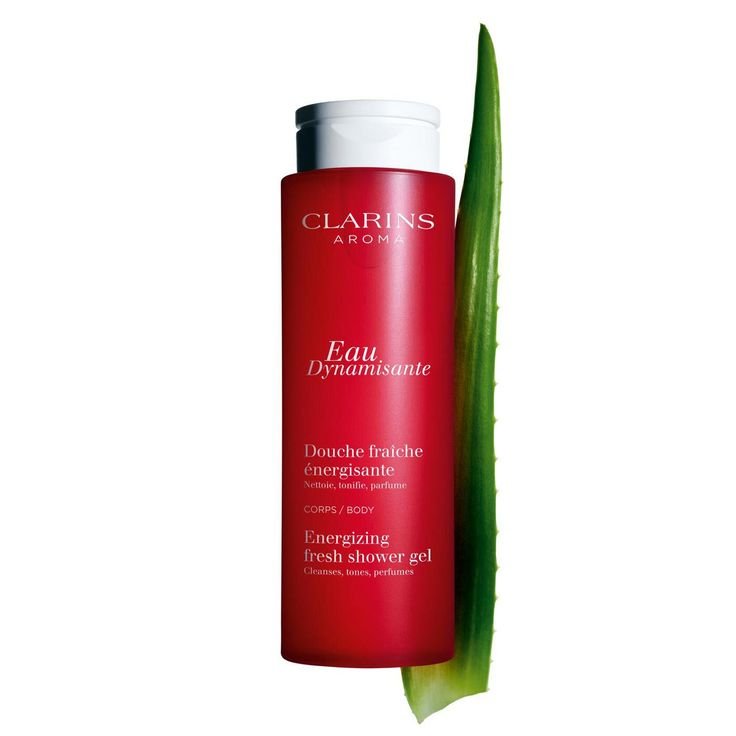 CLARINS-Gel douche au parfum vivifiant des huiles essentielles de l’Eau Dynamisante-200ml