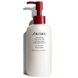 Shiseido-Lait Moussant Nettoyant Enrichi-Peaux sèche-125ml