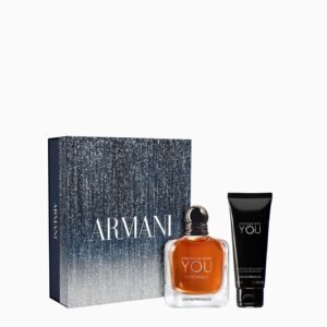 Coffret Emporio Armani-Eau De Parfum-Stronger With You-Intensely-100ml+Gel douche75ml