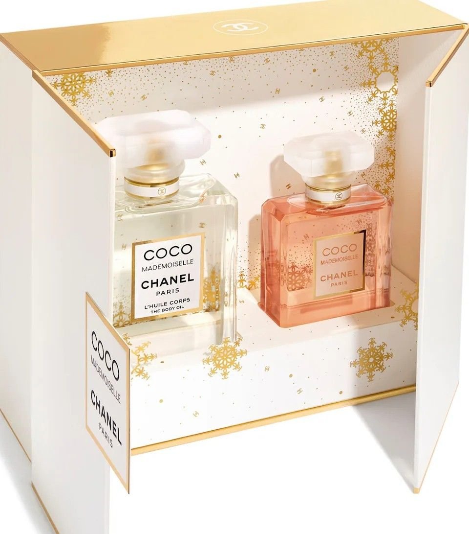Coffret Chanel-Coco Mademoiselle-Eau de Parfum-50ml+Huile Corps 100ml