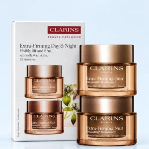 Clarin-Extra-Firming -Crème Régénérante Anti-rides-Nuit+ Jour-2×50ml-(Toutes Peaux)