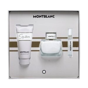 Coffret Montblanc-Signature-Eau de Parfum-90ml + Body lotion-100ml (3 Pièces)