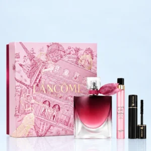 Coffret Lancôme-La Vie est Belle Very Cherry-Eau de Parfum-50ml+10ml + Mascara Mini-2ml (3 pièces)